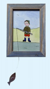 fishing boy, small picture