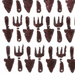 Garden tools greeting card