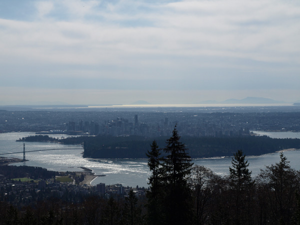 Vancouver from Cypress Mountain